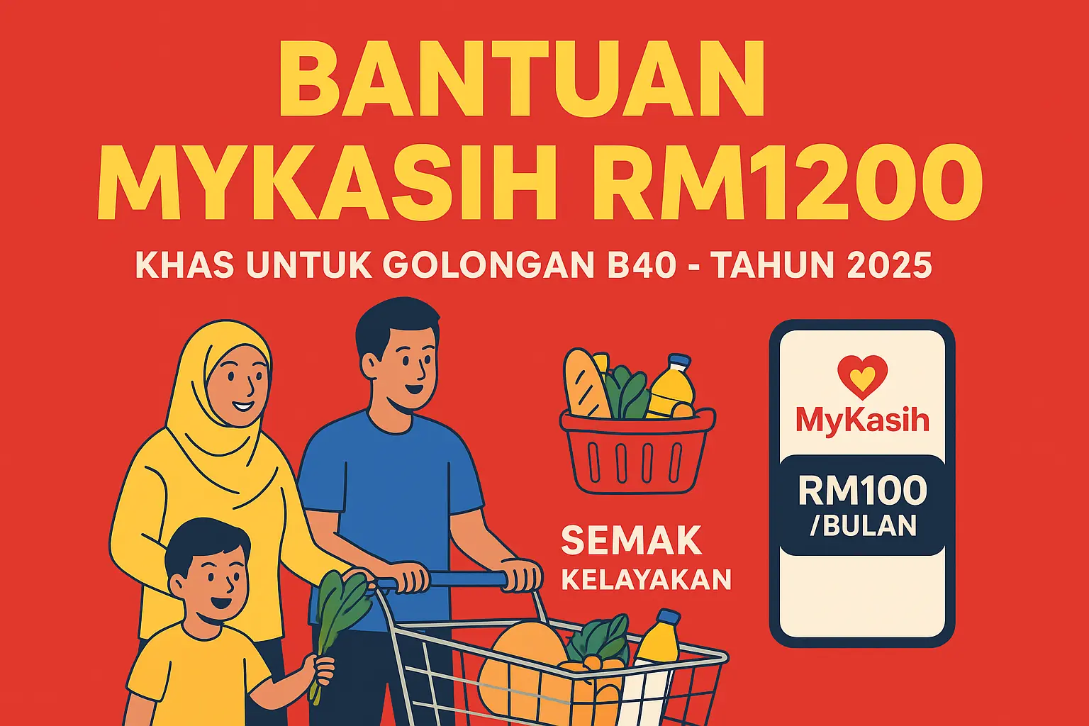 Bantuan MyKasih B40 2025
