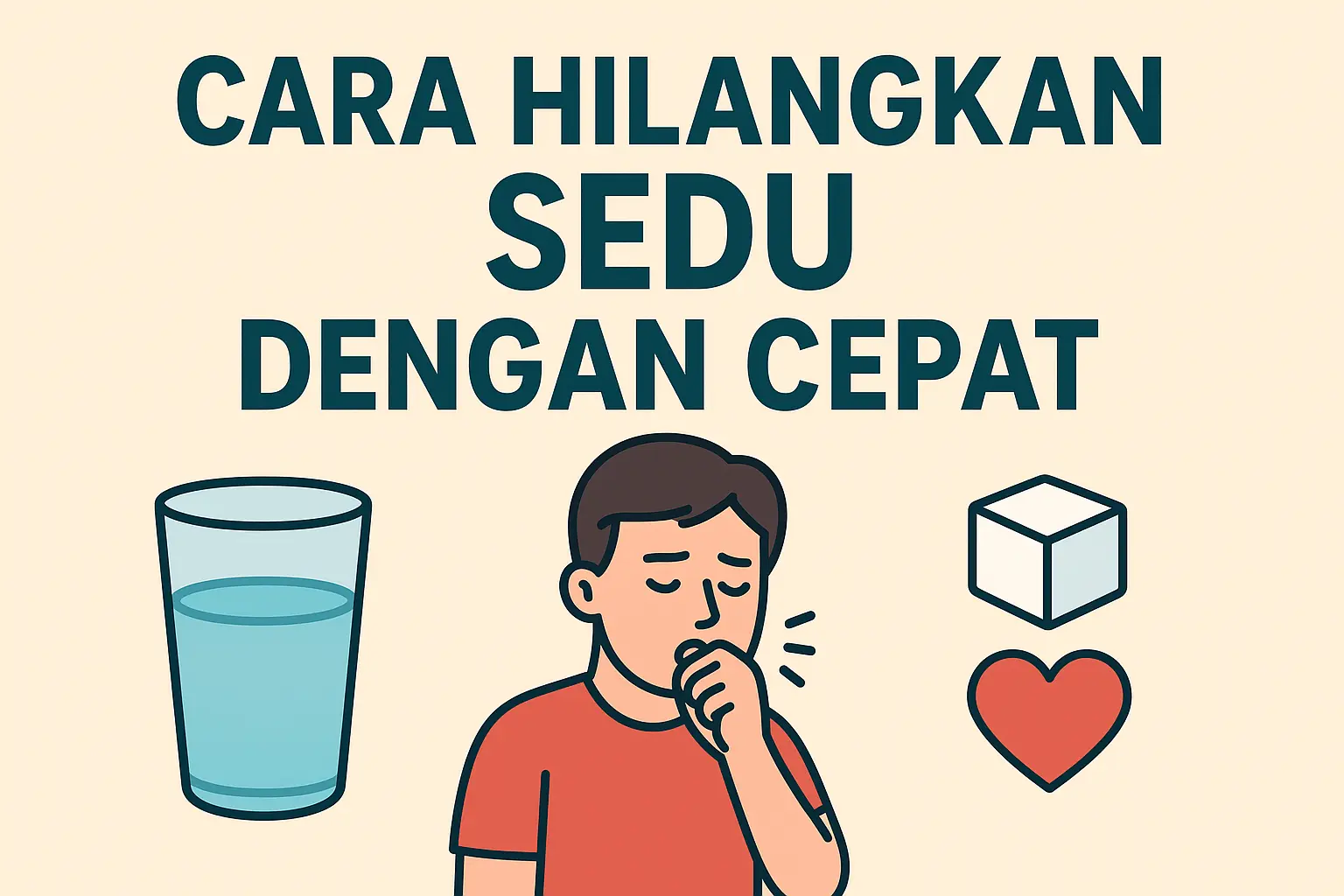 Cara Hilangkan Sedu Dengan Cepat